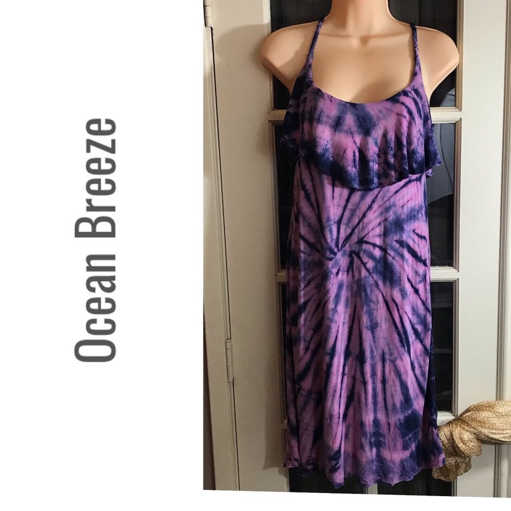 Ocean Breeze
Purple tie die sun dress